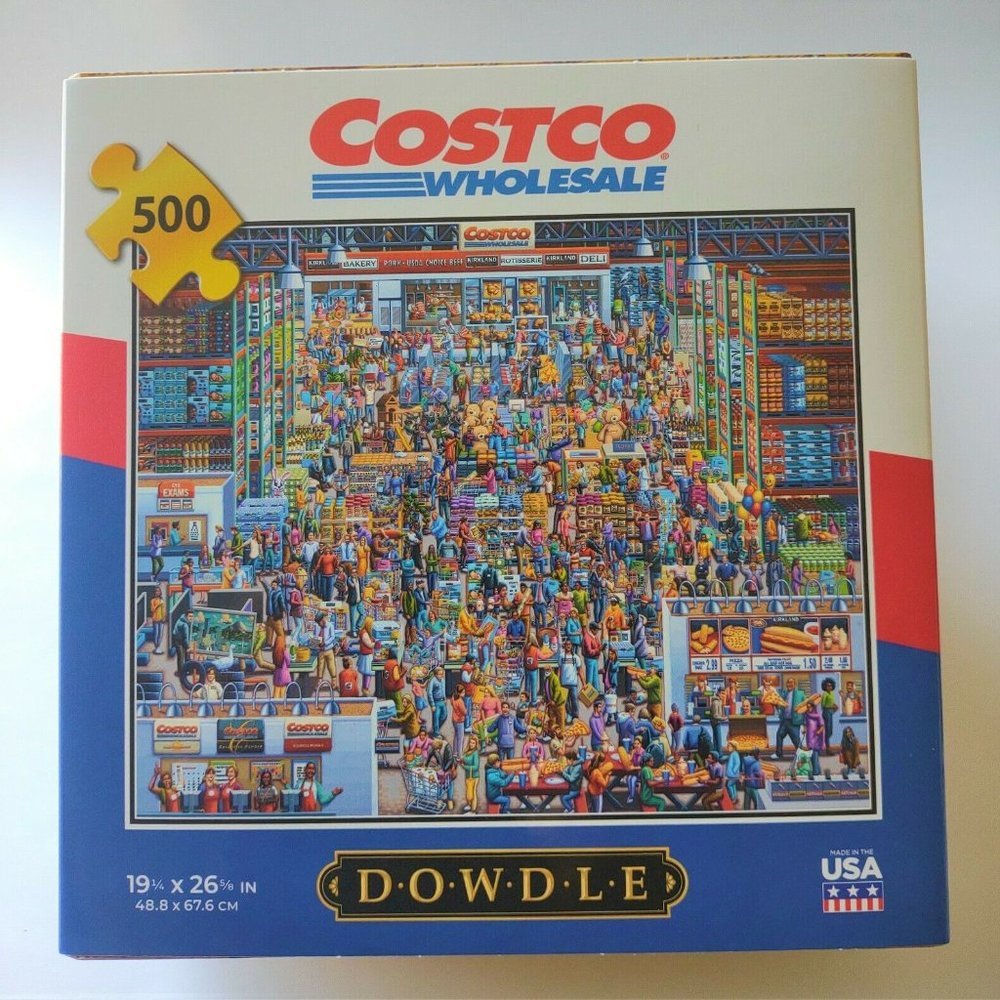 🧩NEW🧩 COSTCO Exclusive 500 Piece ERIC DOWDLE puzzle UNOPENED NWT The Treasure